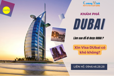 Hướng dẫn xin Visa Dubai cực kì đơn giản